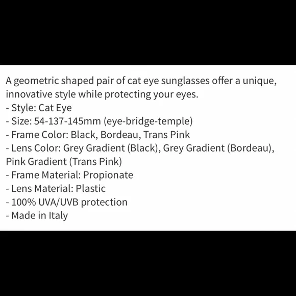 Dolce & Gabbana 54mm Cat Eye Sunglasses - Picture 4 of 10